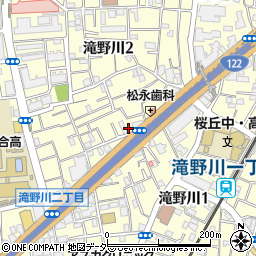 東京都北区滝野川2丁目15-3周辺の地図