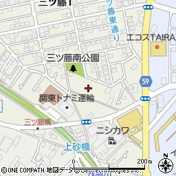 東京都武蔵村山市三ツ藤1丁目79周辺の地図