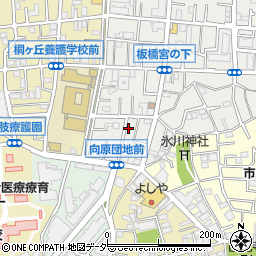 東京都板橋区大谷口北町75-2周辺の地図