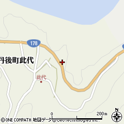 京都府京丹後市丹後町此代1244周辺の地図