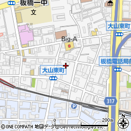 東京都板橋区大山東町11周辺の地図