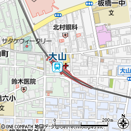 元気寿司大山店周辺の地図