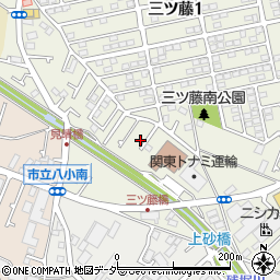 東京都武蔵村山市三ツ藤1丁目100-18周辺の地図