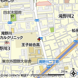 東京都北区滝野川3丁目55周辺の地図