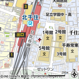 株式会社東京巧版社周辺の地図