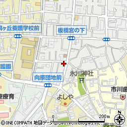 東京都板橋区大谷口北町75-6周辺の地図