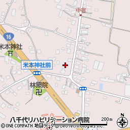 千葉県八千代市米本2040周辺の地図