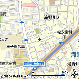 東京都北区滝野川2丁目20-11周辺の地図