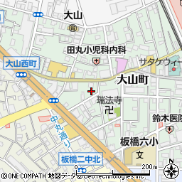 東京都板橋区大山町26周辺の地図