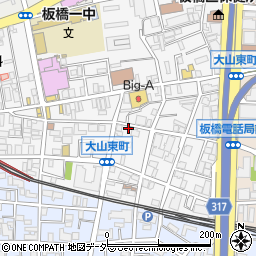 ユアー・パーキング大山東町第２駐車場周辺の地図