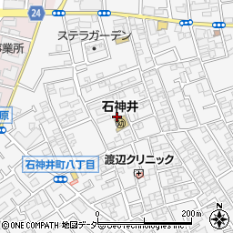 東京都練馬区石神井町8丁目45周辺の地図