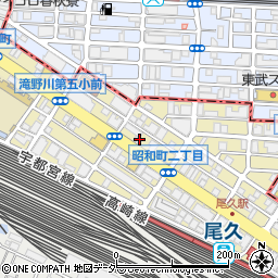 昭和鋼材株式会社周辺の地図