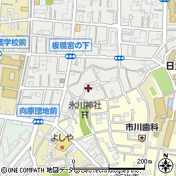 東京都板橋区大谷口北町69-3周辺の地図