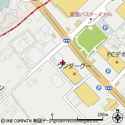 千葉県富里市七栄1005-3周辺の地図