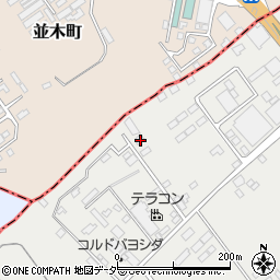 千葉県富里市七栄533-24周辺の地図