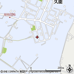 千葉県富里市久能238-33周辺の地図