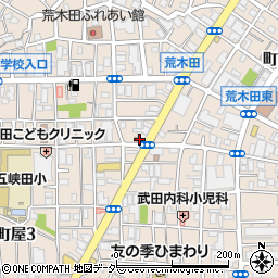 セブンイレブン荒川尾竹橋店周辺の地図