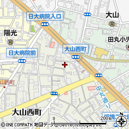 東京都板橋区大山西町53周辺の地図