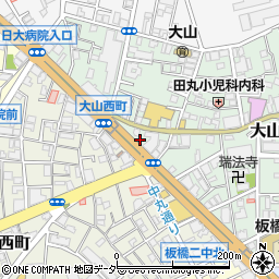 東京都板橋区大山町24周辺の地図