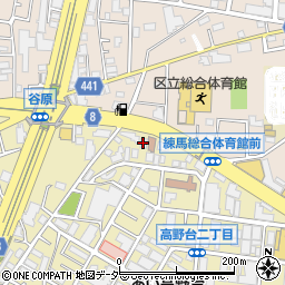 大森屋東京支店周辺の地図