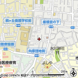 東京都板橋区大谷口北町77-1周辺の地図