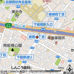 板橋運送株式会社周辺の地図