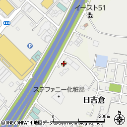 ローソン富里インター東店周辺の地図
