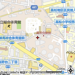 東京都練馬区谷原1丁目周辺の地図