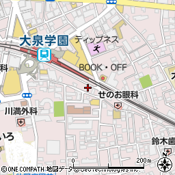 牛繁 ぎゅうしげ 大泉学園店周辺の地図