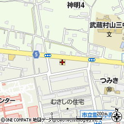 とんでん武蔵村山店周辺の地図