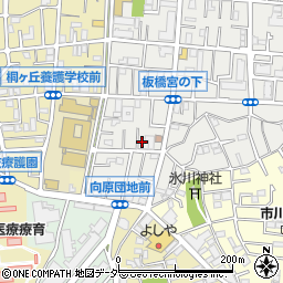 東京都板橋区大谷口北町76-8周辺の地図