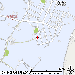 千葉県富里市久能238-27周辺の地図