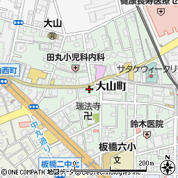 東京都板橋区大山町27周辺の地図
