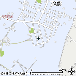 千葉県富里市久能238-40周辺の地図