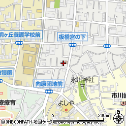 東京都板橋区大谷口北町76-7周辺の地図
