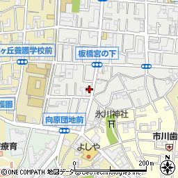 東京都板橋区大谷口北町76-4周辺の地図