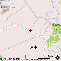 千葉県八千代市米本170周辺の地図