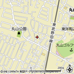 千葉県船橋市丸山周辺の地図