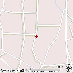 岐阜県中津川市加子母（小郷）周辺の地図