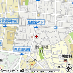 東京都板橋区大谷口北町70周辺の地図