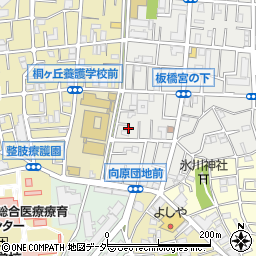 東京都板橋区大谷口北町77周辺の地図