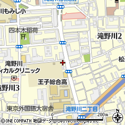 東京都北区滝野川3丁目55-9周辺の地図