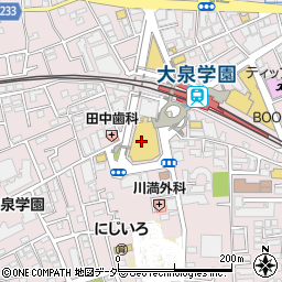 ガスト大泉学園店周辺の地図