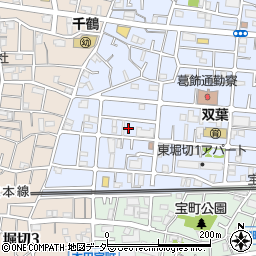 東京都葛飾区東堀切1丁目10周辺の地図