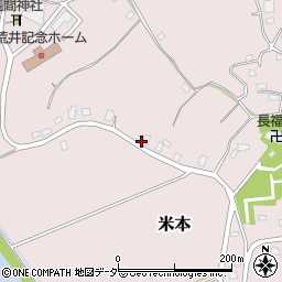 千葉県八千代市米本171周辺の地図