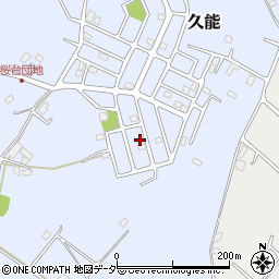 千葉県富里市久能238-48周辺の地図