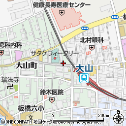 回転寿司みさき大山店周辺の地図
