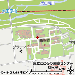 西駒郷　宮田支援事業部・わーく宮田周辺の地図