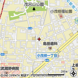 東京都板橋区小茂根4丁目周辺の地図