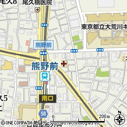 サイゼリヤ 熊野前店周辺の地図